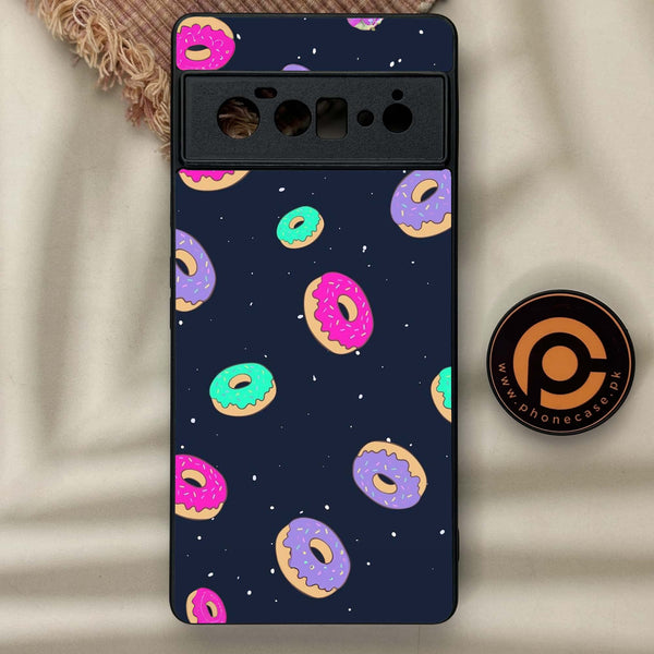 Google Pixel 6 Pro Colorful Donuts Premium Printed Hard Case CS-28084