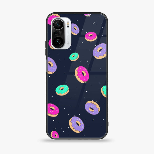 Xiaomi Poco F3 - Colorful Donuts -  Premium Printed Metal soft Bumper shock Proof Case