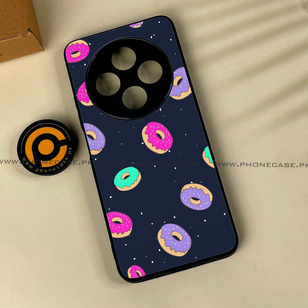 Xiaomi Poco C75 4G - Colorful Donuts -  Premium Printed Metal soft Bumper shock Proof Case