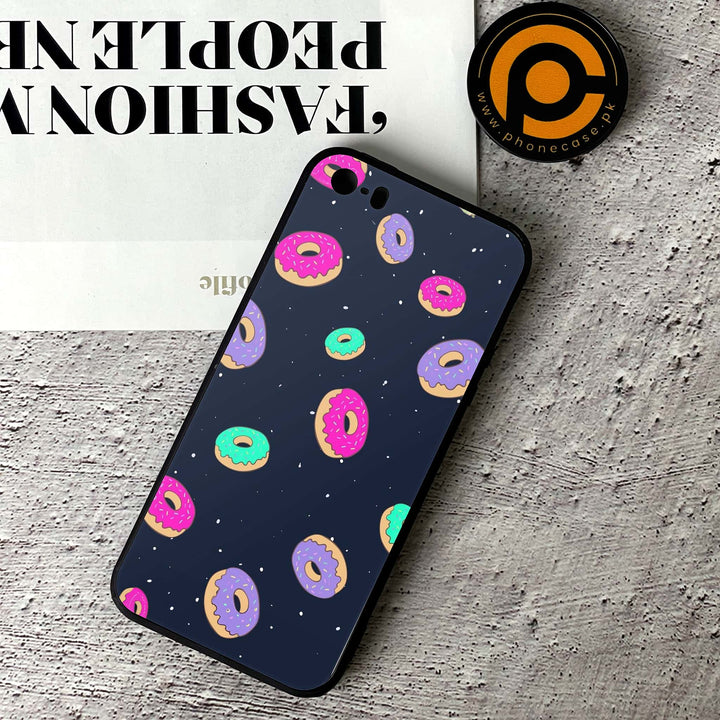 iphone 5 - Colorful Donuts -  Premium Printed Metal soft Bumper shock Proof Case