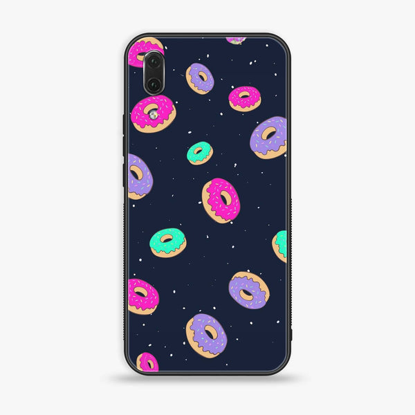 Huawei P20 - Colorful Donuts - Premium Printed Glass Case