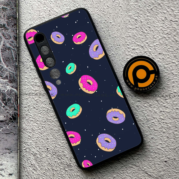 Xiaomi Mi 10 - Colorful Donuts - Premium Printed Metal soft Bumper shock Proof Case