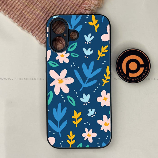 iPhone 17 - Colorful Flowers - Premium Metal Printed soft Bumper shock Proof Case