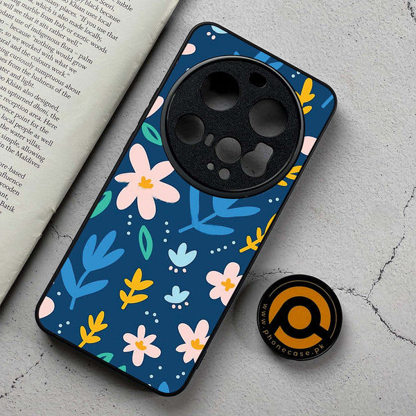 Xiaomi 15 Ultra - Colorful Flowers - Premium Metal Printed Soft Bumper Shockproof Case