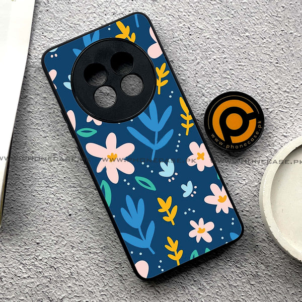 Realme 13 Pro Plus -  Colorful Flowers  - Premium Printed Metal soft Bumper shock Proof Case