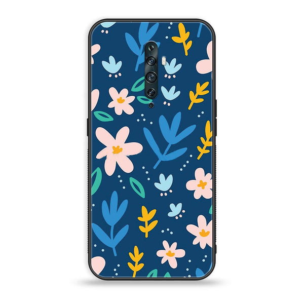 OPPO Reno 2f - Colorful Flowers - Premium Printed Glass Case