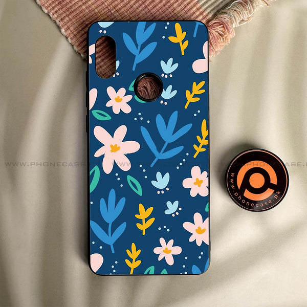 Redmi Note 5/Note 5 Pro - Colorful Flowers - Premium Metal Printed soft Bumper shock Proof Case