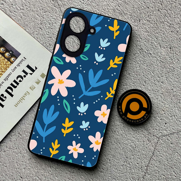 Xiaomi Redmi A5 - Colorful Flowers - Premium Printed Metal soft Bumper Shock Proof Case  CS-35230