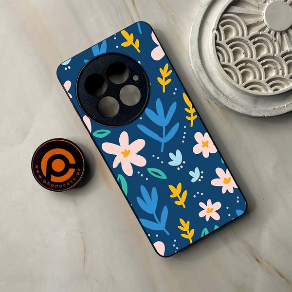 OnePlus 13 - Colorful Flowers - Premium Metal Printed soft Bumper shock Proof Case