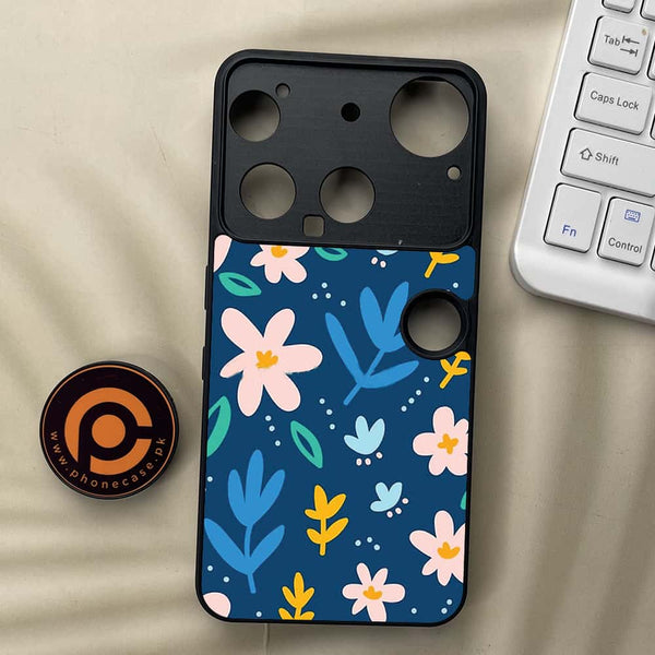 Nothing Phone 3 - Colorful Flowers - Premium Metal Printed soft Bumper shock Proof Case
