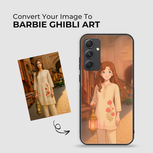 Barbie Picture Customize Your Own Premium Metal Case All Models