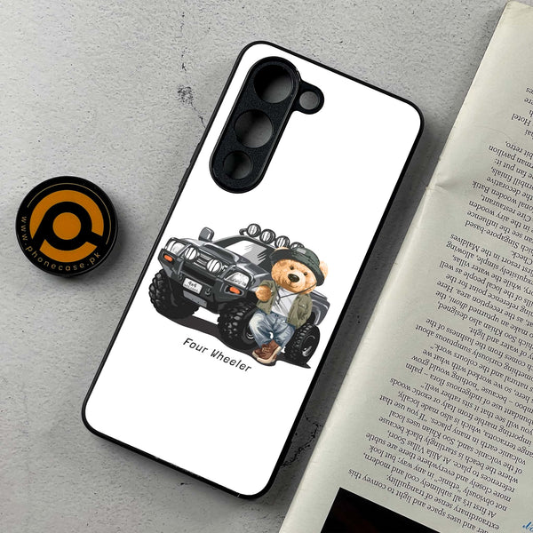 Vivo Y04 - Cool Bear Series - Premium Metal Printed Soft Bumper Shockproof Case