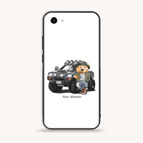 Vivo Y83 - Cool Bear Series - Premium Printed Glass soft Bumper shock Proof Case