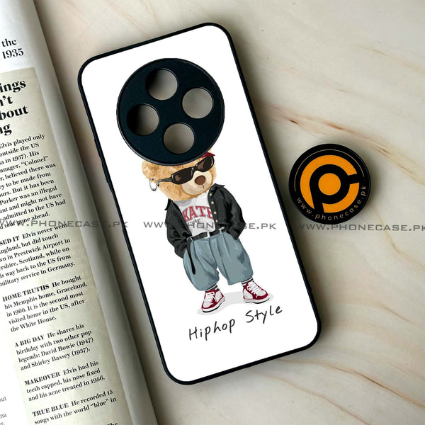 Tecno Spark 30C - Cool Bear Design 4 - Premium Printed Glass soft Bumper shock Proof Case CS-37104