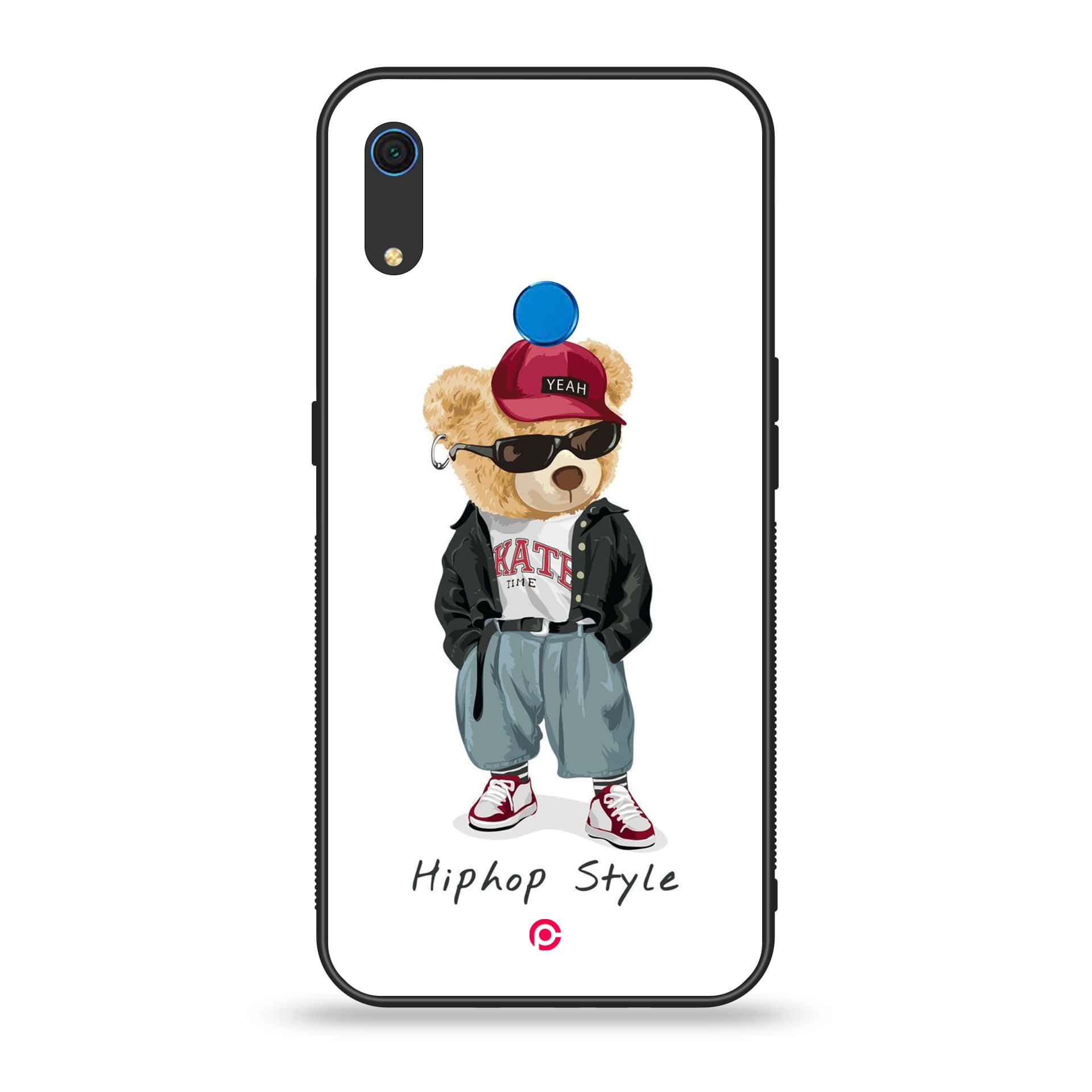 Huawei Y6s - Cool Bear Series - Premium Printed Metal soft Bumper shock Proof Case