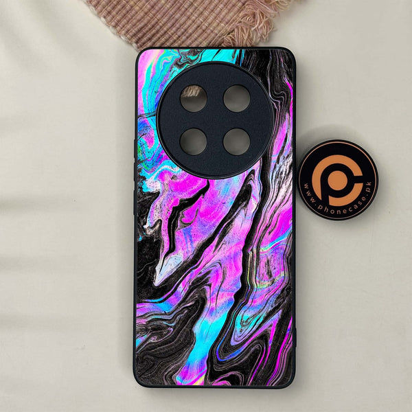 Honor X9c 5G - Cosmic Inferno - Premium Metal Printed soft Bumper shock Proof Case