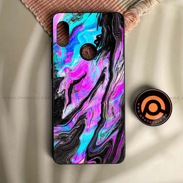Redmi Note 5/Note 5 Pro - Cosmic Inferno - Premium Metal Printed soft Bumper shock Proof Case