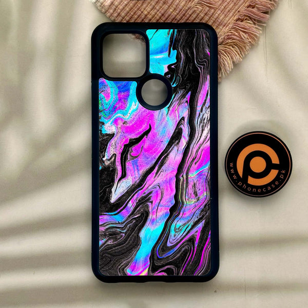 Google Pixel 4a 5G - Cosmic Inferno - Premium Metal Printed Soft Bumper Shock Proof Case