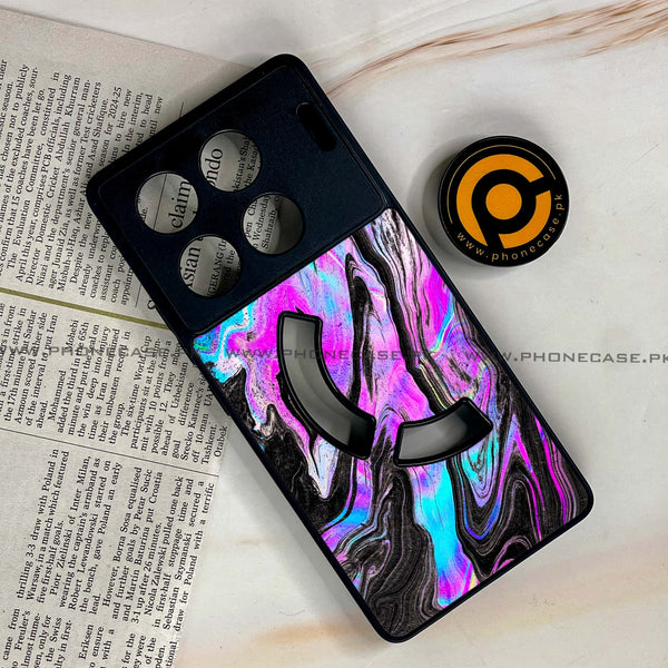 Infinix GT 20 Pro - Cosmic Inferno -  Premium Printed Metal soft Bumper shock Proof Case CS-22374