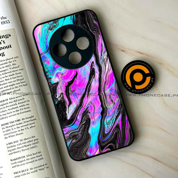 Oppo F27 Pro - Cosmic Inferno - Premium Metal Printed soft Bumper Shock Proof Case