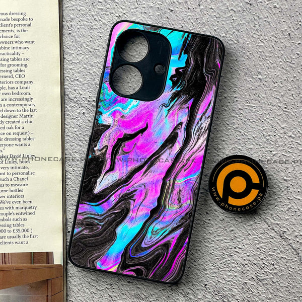 Realme Note 60 - Cosmic Inferno - Premium Printed Metal Soft Case