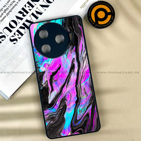 Tecno Camon 30 Pro 5G - Cosmic Inferno -  Premium Printed Metal soft Bumper shock Proof Case