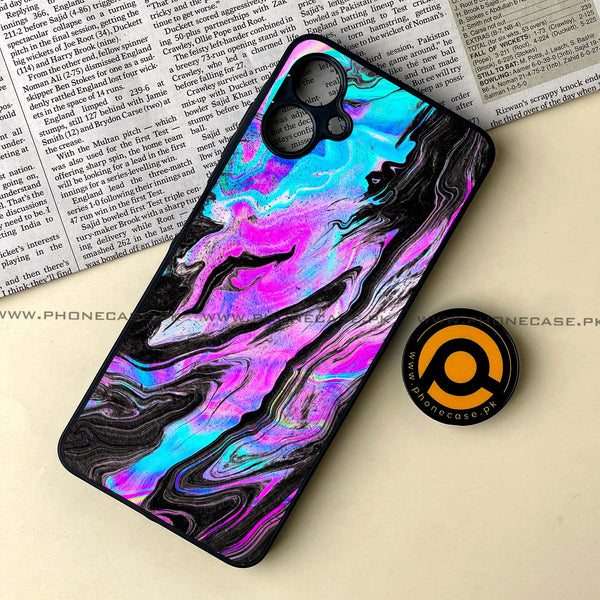 Samsung Galaxy A06 - Cosmic Inferno - Premium Metal Printed soft Bumper shock Proof Case