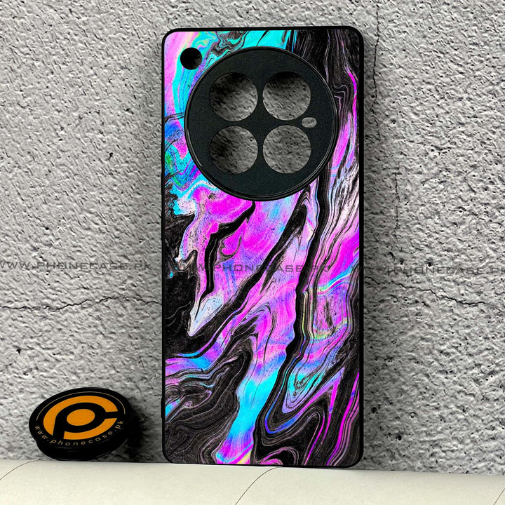 Infinix Zero 40  - Cosmic Inferno - Premium Metal Printed soft Bumper shock Proof Case
