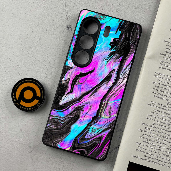 Tecno Camon 40 Pro - Cosmic Inferno - Premium Metal Printed Soft Bumper Shockproof Case