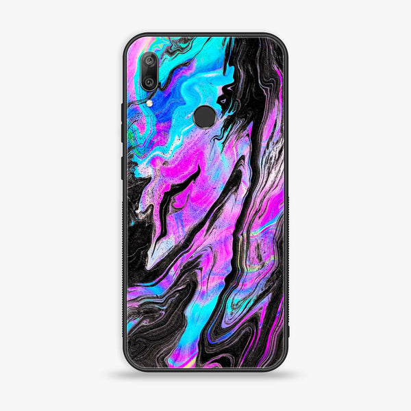 Huawei Y7 Prime (2019) - Cosmic Inferno - Premium Printed Glass soft Bumper shock Proof Case