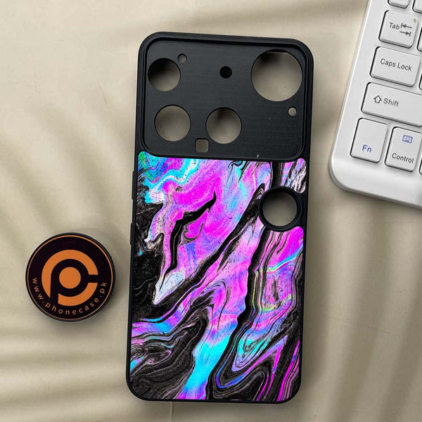 Nothing Phone 3 - Cosmic Inferno - Premium Metal Printed soft Bumper shock Proof Case