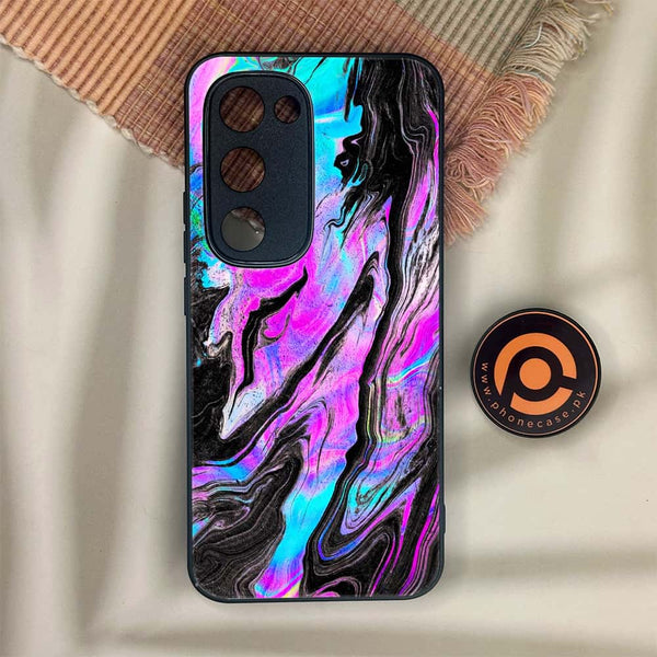 Tecno Spark 40 Pro Plus - Cosmic Inferno - Premium Metal Printed soft Bumper shock Proof Case