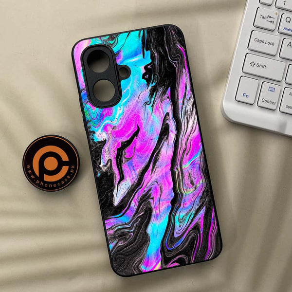 Infinix Smart 10 - Cosmic Inferno - Premium Metal Printed soft Bumper Shock Proof Case