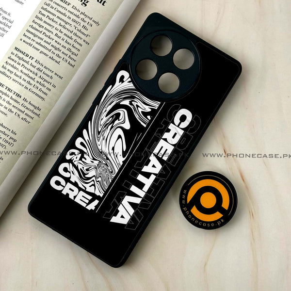 Tecno Camon 30s - Creative - Premium Metal Printed soft Bumper shock Proof Case CS-47950
