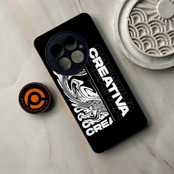 OnePlus 13 - Creative - Premium Metal Printed soft Bumper shock Proof Case