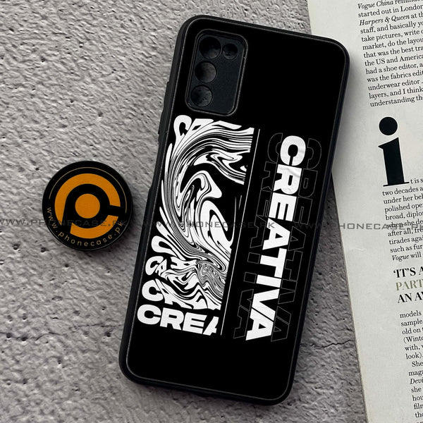 Samsung Galaxy A02s - Creative - Premium Printed Metal Soft Case