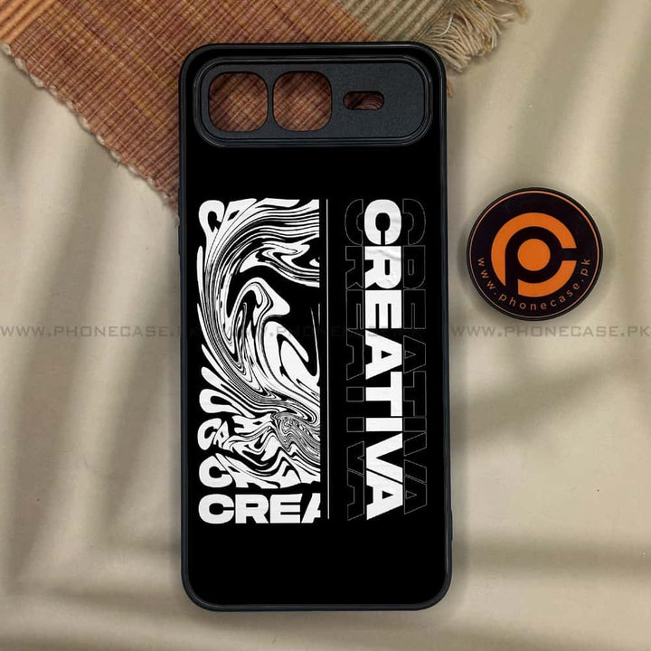 Infinix Smart 10 Plus - Creative - Premium Metal Printed soft Bumper shock Proof Case CS-46722