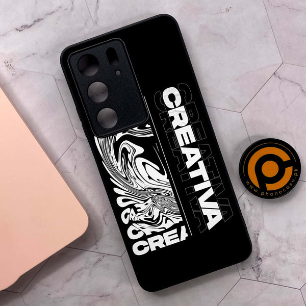 Realme C75x 4G - Creative - Premium Metal Printed soft Bumper shock Proof Case