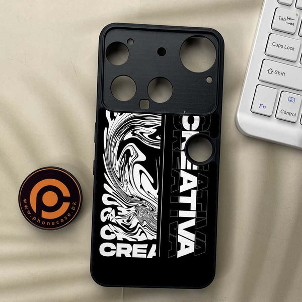 Nothing Phone 3 - Creative - Premium Metal Printed soft Bumper shock Proof Case