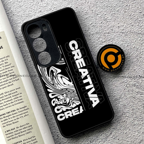 Vivo Y19s Pro - Creative  - Premium Metal Printed soft Bumper shock Proof Case  CS-25761