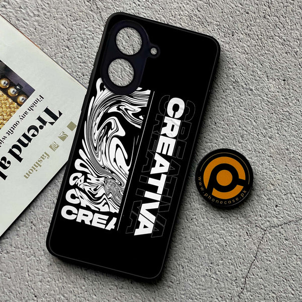 Xiaomi Redmi A5 - Creative - Premium Printed Metal soft Bumper Shock Proof Case  CS-33346