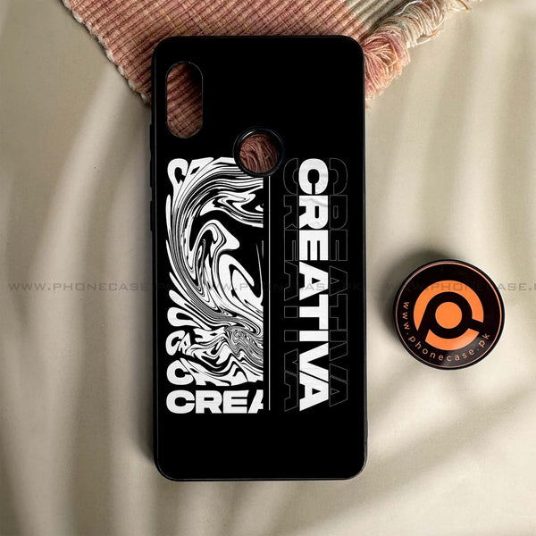 Redmi Note 5/Note 5 Pro - Creative - Premium Metal Printed soft Bumper shock Proof Case