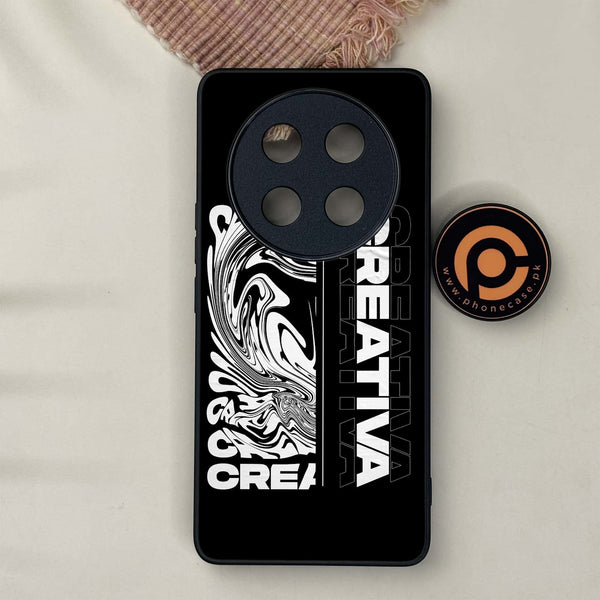 Honor X9c 5G - Creative - Premium Metal Printed soft Bumper shock Proof Case