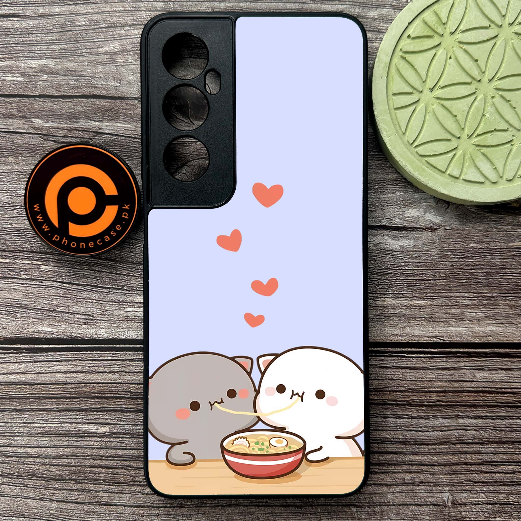 Realme C65  - Cute BuBu DuDu Series - Premium Metal Printed soft Bumper shock Proof Case