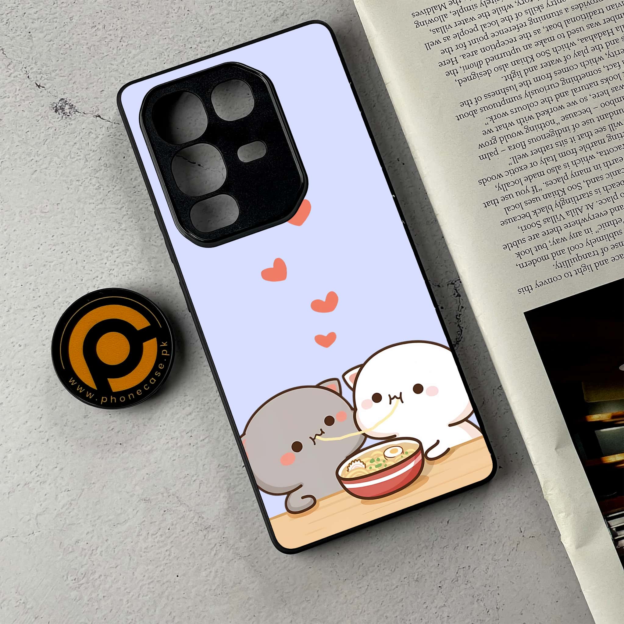 Infinix Note 50 Pro Plus - Cute BuBu DuDu Series - Premium Metal Printed Soft Bumper Shockproof Case