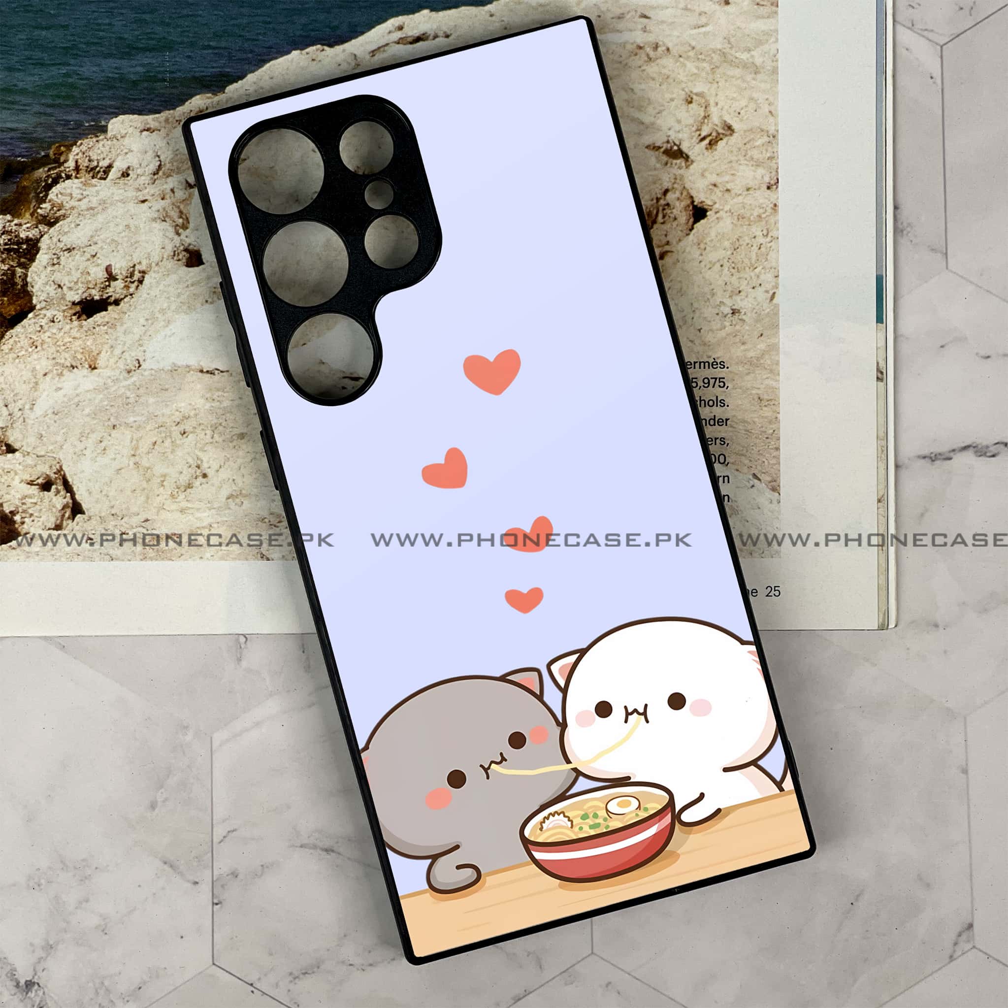 Samsung Galaxy S24 Ultra - Cute BuBu DuDu Series - Premium Metal Printed soft Bumper shock Proof Case