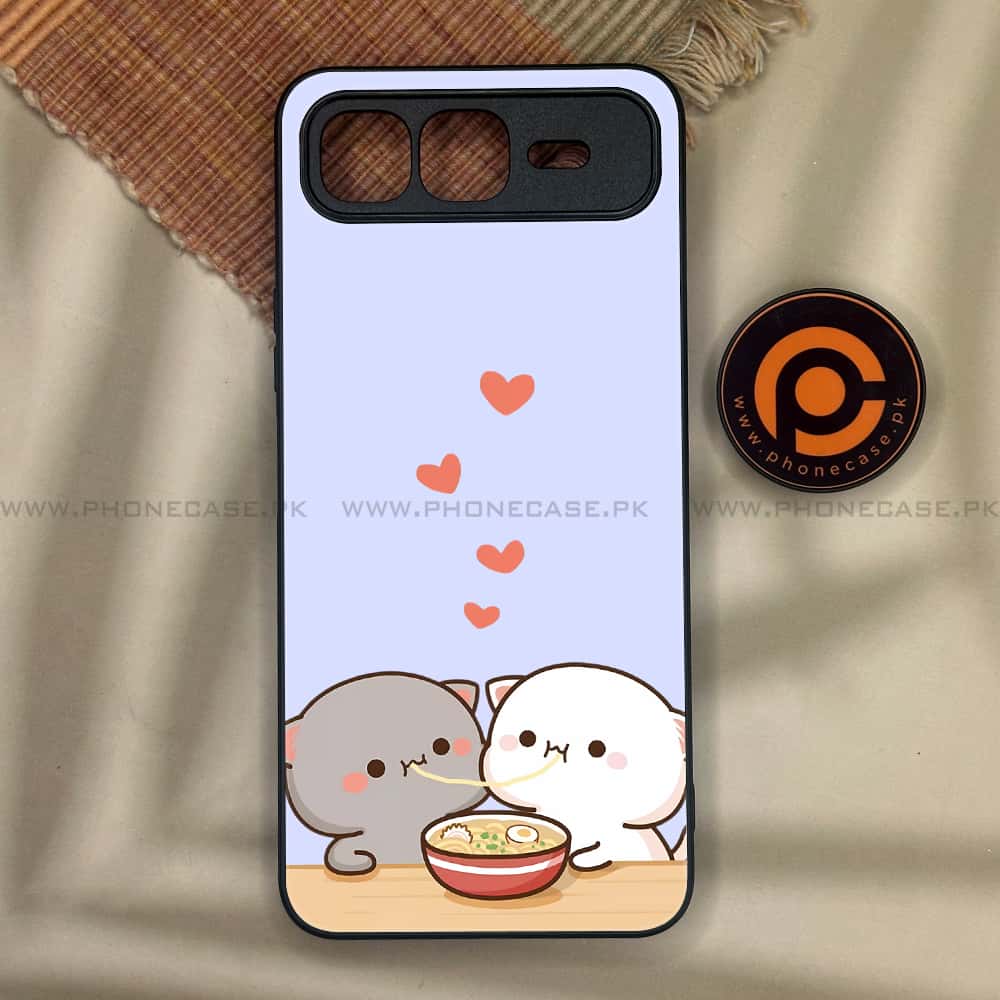 Infinix Smart 10 Plus - Cute BuBu DuDu Series - Premium Metal Printed soft Bumper shock Proof Case