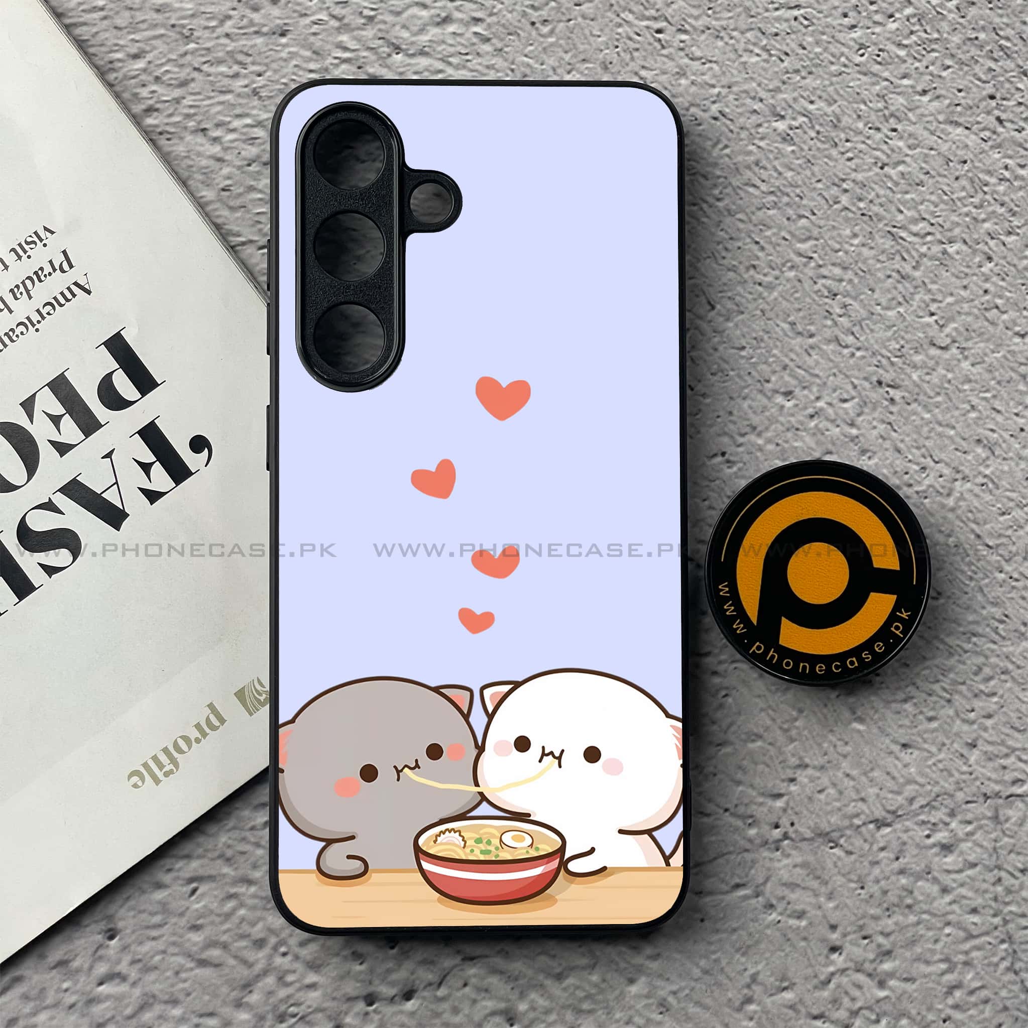 Samsung Galaxy S25 FE - Cute BuBu DuDu Series - Premium Metal Printed soft Bumper shock Proof Case