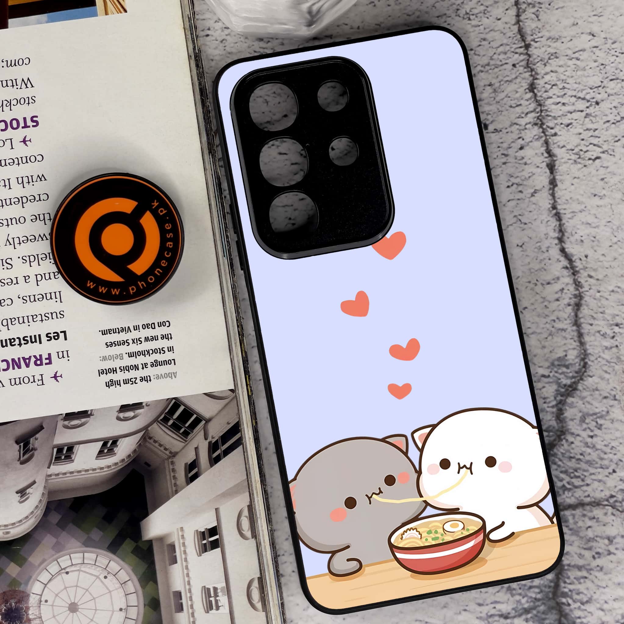 Vivo Y29 4G - Cute BuBu DuDu Series - Premium Metal Printed soft Bumper Shock Proof Case