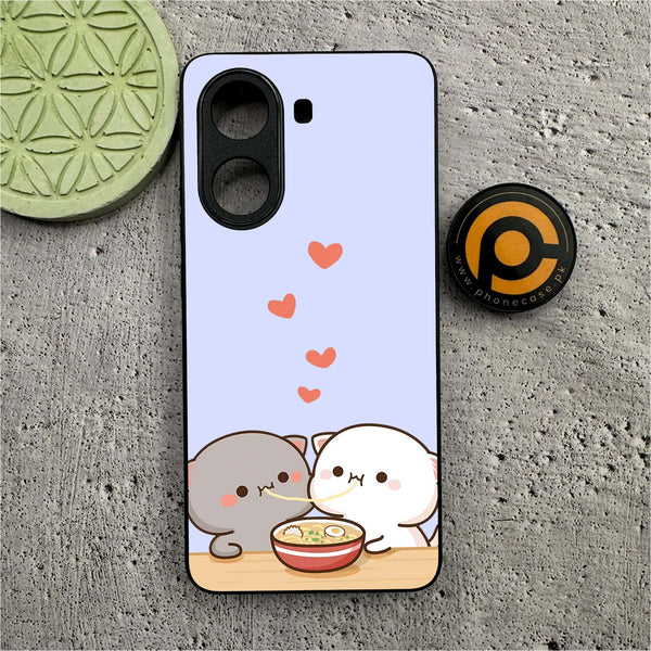 Xiaomi Poco X7 Pro 5G - Cute BuBu DuDu Series - Premium Metal  Printed soft Bumper shock Proof Case